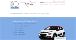 Desktop Screenshot of keolease.fr